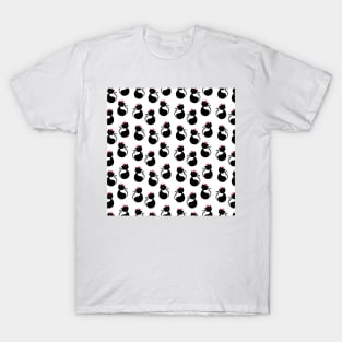 Cat Pattern T-Shirt